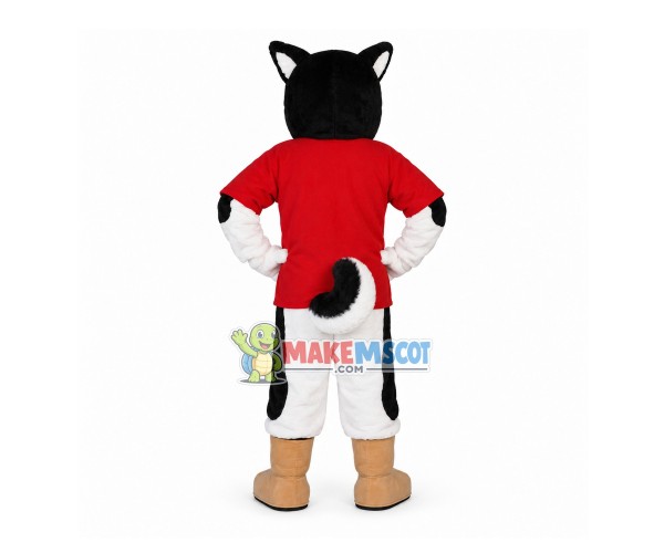 Strong Husky Doing Morning Exercise Mascot Costume Strong Husky Doing Morning Exercise Mascot Costume