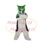 The Angry Green Wolf Soft Mascot Costume