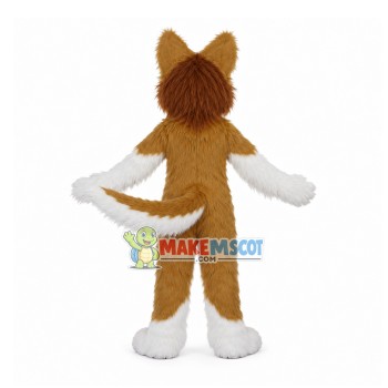 Stupid Messy Long-haired Husky Mascot Costume