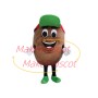 Coffee Bean In The Baseball Cap Mascot Costume