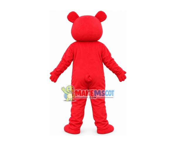 Squinted Pure Color Cartoon Pig Mascot Costume Squinted Pure Color Cartoon Pig Mascot Costume