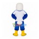 The Hale Blue Hairy Eagle Mascot Costume
