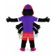 Standing Cartoon Spider In The Cap Mascot Costume Standing Cartoon Spider In The Cap Mascot Costume