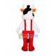 Playful Cow Adult Mascot Costume Outfit Playful Cow Adult Mascot Costume Outfit