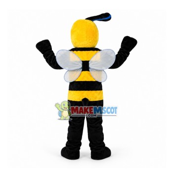 The Command Leader Bee Mascot Costume The Command Leader Bee Mascot Costume