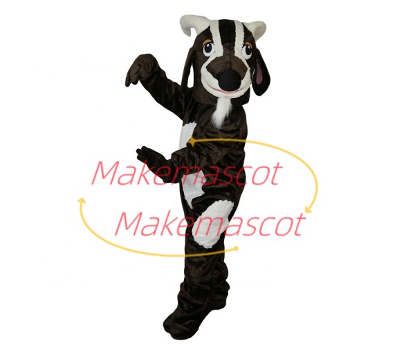 Captive Brown Goat of Farm Mascot Costume