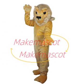 Wrestling Brown Male Lion Mascot Costume Wrestling Brown Male Lion Mascot Costume