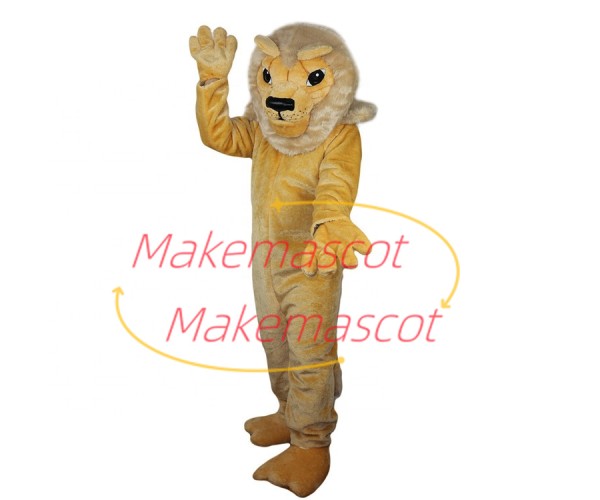 Wrestling Brown Male Lion Mascot Costume Wrestling Brown Male Lion Mascot Costume