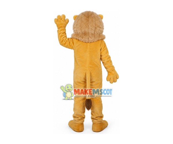Wrestling Brown Male Lion Mascot Costume Wrestling Brown Male Lion Mascot Costume