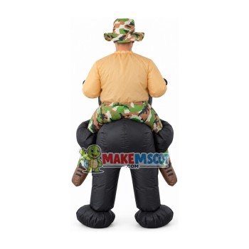 Inflatable Riding Outdoor Orangutan Mascot Costume Inflatable Riding Outdoor Orangutan Mascot Costume