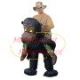 Inflatable Riding Outdoor Orangutan Mascot Costume