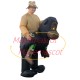Inflatable Riding Outdoor Orangutan Mascot Costume Inflatable Riding Outdoor Orangutan Mascot Costume