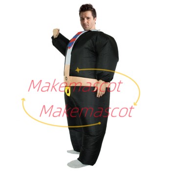 Inflatable Formal Wear Company Manager Mascot Costume Inflatable Formal Wear Company Manager Mascot Costume