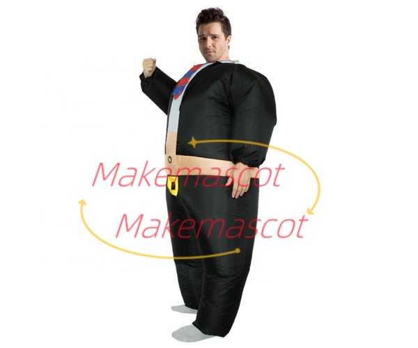 Inflatable Formal Wear Company Manager Mascot Costume