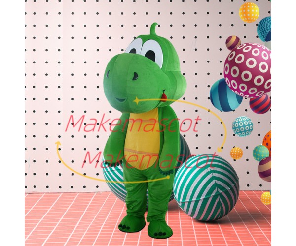 Baby Dragon With Big Head Mascot Costume