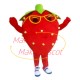 Cute Cartoon Cream Strawberry Mascot Costume Cute Cartoon Cream Strawberry Mascot Costume