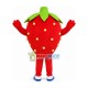 Cute Cartoon Cream Strawberry Mascot Costume Cute Cartoon Cream Strawberry Mascot Costume