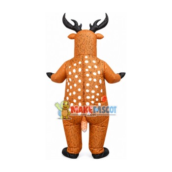 Inflatable Power Sika Deer Mascot Costume Inflatable Power Sika Deer Mascot Costume