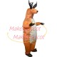 Inflatable Power Sika Deer Mascot Costume Inflatable Power Sika Deer Mascot Costume