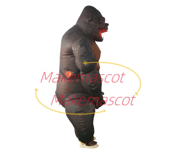 Inflatable Fierce Muscle Chimpanzee Mascot Costume Inflatable Fierce Muscle Chimpanzee Mascot Costume