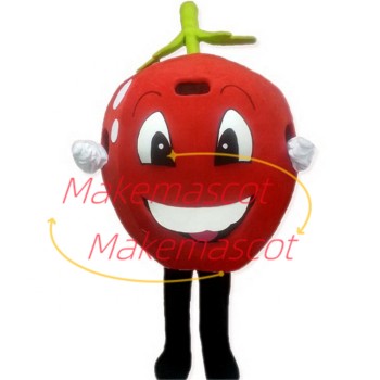 Lightweight Mature Red Apple Mascot Costume Lightweight Mature Red Apple Mascot Costume