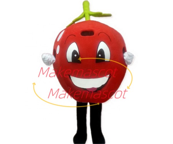 Lightweight Mature Red Apple Mascot Costume Lightweight Mature Red Apple Mascot Costume