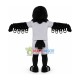 Active Defensive Swift Blackbird Mascot Costume Active Defensive Swift Blackbird Mascot Costume
