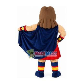 Victorious Samurai In The Arena Mascot Costume Victorious Samurai In The Arena Mascot Costume