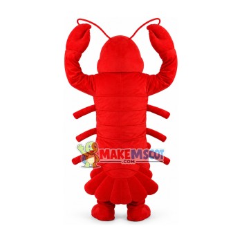 Creeping Red Big Lobster Mascot Costume Creeping Red Big Lobster Mascot Costume