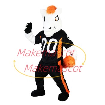Concentrated White Horse Playing Basketball Mascot Costume Concentrated White Horse Playing Basketball Mascot Costume