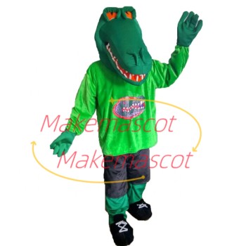 Ferocious Crocodile of Wild Base Mascot Costume Ferocious Crocodile of Wild Base Mascot Costume