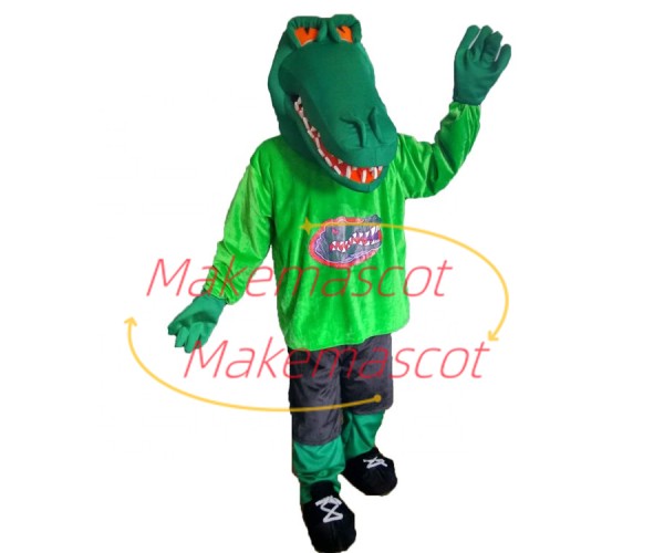 Ferocious Crocodile of Wild Base Mascot Costume