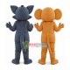 Tom and Jerry Adult Cartoon Mascot Costume Tom and Jerry Adult Cartoon Mascot Costume