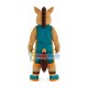 Sturdy Green Eyed Horse of Basketball Team Mascot Costume