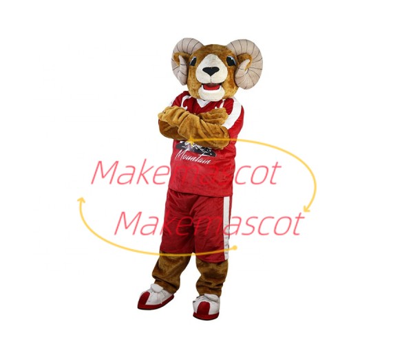 Basketball Team Captain Antelope Mascot Costume