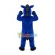 Swift Blue Horse On The Grassland Mascot Costume Swift Blue Horse On The Grassland Mascot Costume