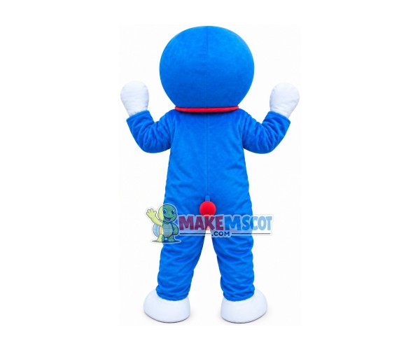 Doraemon With Big Smile Face Mascot Costume Doraemon With Big Smile Face Mascot Costume