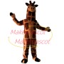 Haughty Giraffe In The African Savannah Mascot Costume