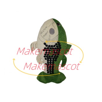 Swimming Green Deep-sea Fish Mascot Costume Swimming Green Deep-sea Fish Mascot Costume