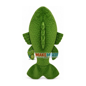 Swimming Green Deep-sea Fish Mascot Costume Swimming Green Deep-sea Fish Mascot Costume
