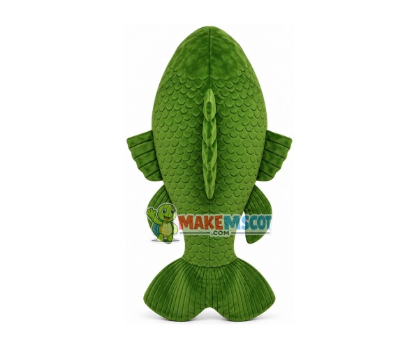 Swimming Green Deep-sea Fish Mascot Costume Swimming Green Deep-sea Fish Mascot Costume