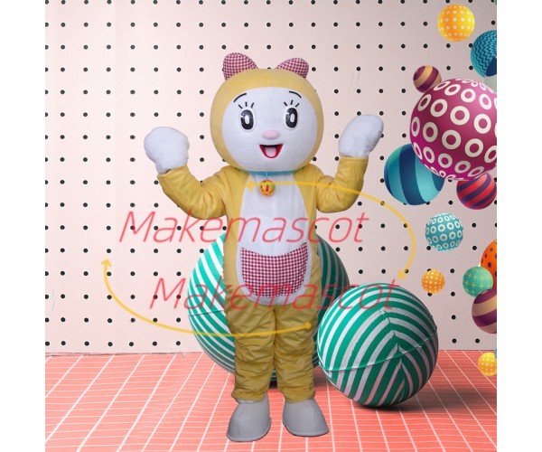 Excellent Cartoon Dorami Mascot Costume