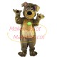 Amicable The Brown House Dog Mascot Costume