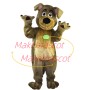 Amicable The Brown House Dog Mascot Costume