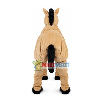 Professional Vigorous Double Horse Mascot Costume Professional Vigorous Double Horse Mascot Costume