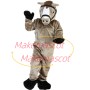 Domesticated Horse With Bit Mascot Costume