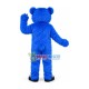 Customized Forceful Blue Bear Mascot Costume