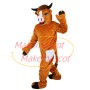 Mild Brown Cattle Adult Size Mascot Costume