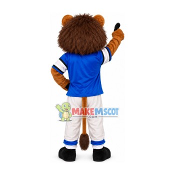 Cheering Athlete Lion Mascot Costume Cheering Athlete Lion Mascot Costume