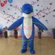 Fierce Blue Eyes Shark Mascot Costume Fierce Blue Eyes Shark Mascot Costume